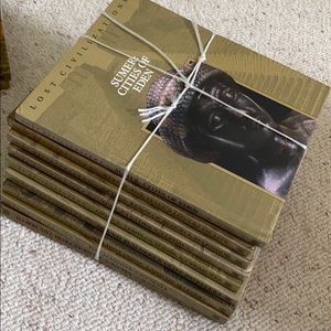 TIME LIFE BOOKS, 9 volume of lost civilizations